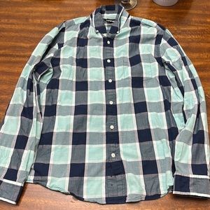 Blue express dress shirt